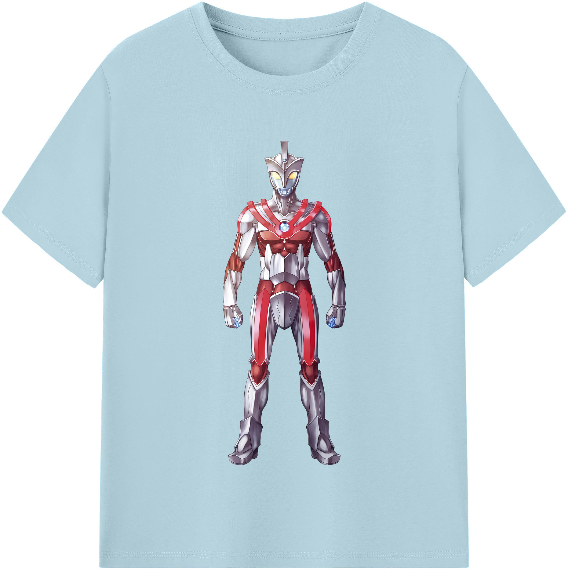 （画像用） ウルトラマン Ultraman 綿100％半袖Tシャツ（フロントプリント）
